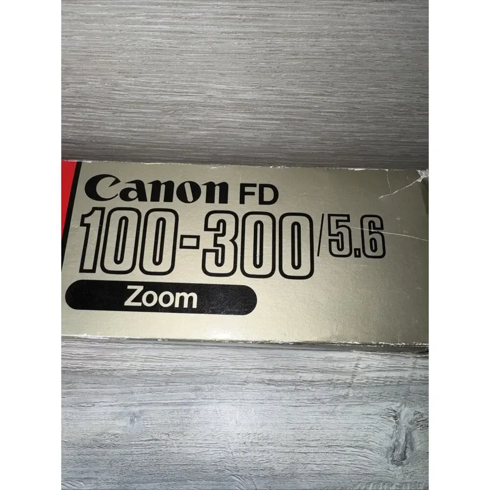 Canon FD Lens 100mm-300mm f5.6 telephoto from Japan